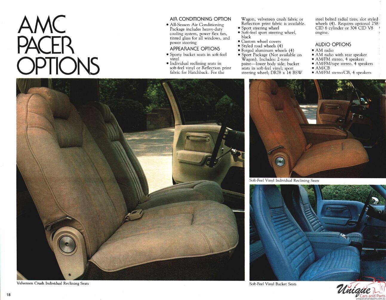 1978 AMC Range Brochure Page 17